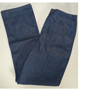 Vintage Sears Women’s Straight Leg Jeans Blue Size 16 High Rise Denim USA